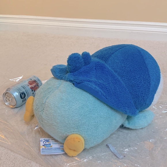 POKEMON PIPLUP FUZZY PLUSHIE [NWT - From Japan] - Picture 5 of 9